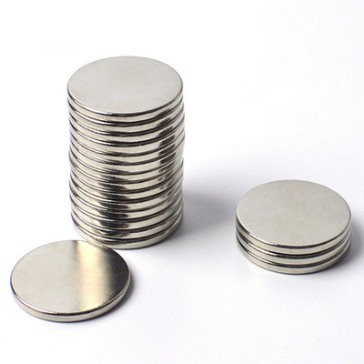 Sintered NdFeB Disc Magnet Magnet Neodymium Industri Yang Kuat Untuk Pengeras Suara