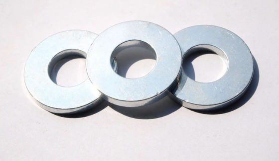 N52 Ring NdFeB Magnet dengan Lapisan Seng untuk Penggunaan Industri