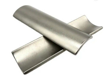 Bentuk Busur Neodymium Motor Magnet Epoxy Epoxy Ukuran Disesuaikan