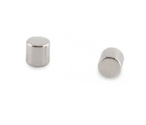 Magnet Silinder Neodymium NdFeB N50-N52 Magnet NiCuNi Kelas