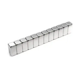 Industri Neodymium Bar Magnet Ni-Cu-Ni Coating NdFeB Rod Magnet
