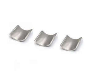OEM N35-N55 Neodymium Motor Magnet NiCuNi Coating Aplikasi Suhu Tinggi