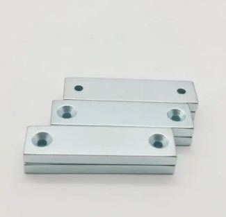 Sinter Magnet Bumi Langka Bentuk Disesuaikan Magnet Neodymium N45