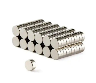 Bulat Neodymium Cylinder Magnet Langka Bumi Ndfeb Magnet Lapisan NiCuNi