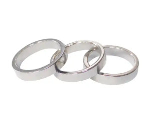 Sintered Round Ring Ndfeb Magnet Lapisan Ni-Cu-Ni Untuk Industri