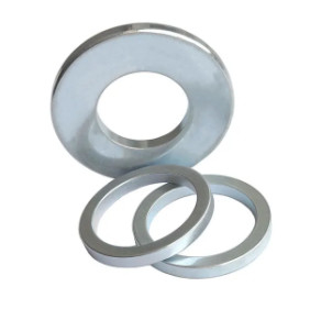 Cincin Industri Magnet NdFeB Lapisan Zn Cincin Magnet Neodymium