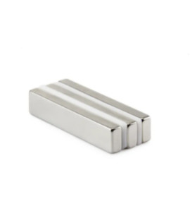 Industri Neodymium Bar Magnet Ni-Cu-Ni Coating NdFeB Rod Magnet