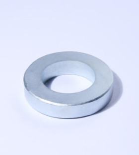 Cincin Lapisan Zn Magnet NdFeB Ukuran Disesuaikan Magnet Cincin Neodymium