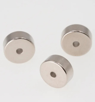 Magnet Silinder Neodymium Kustom Ni Cu Ni Coating NdFeB Magnet