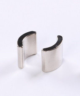 Arc Magnet Permanen Bumi Langka, Magnet Rotor Neodymium NdFeB