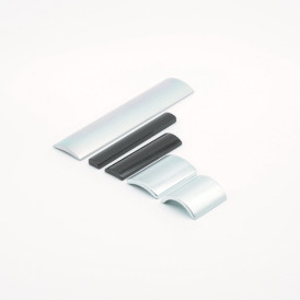 Generator Daya Tinggi Magnet Neodymium Ni Cu Ni Lapisan Arc NdFeB Magnet