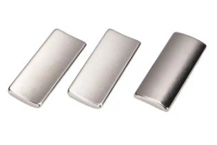 Disesuaikan Neodymium Motor Magnet Arc Bentuk NdFeB Magnet Epoxy Coating