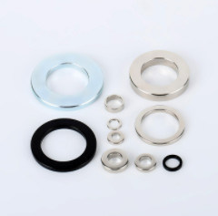 Magnet Neodymium Kustom OEM Magnet Cincin Melingkar NdFeB Untuk Komputer Elektronik