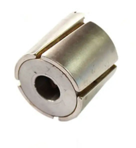 Super Kuat Neodymium Motor Magnet Zn Coating Bersertifikat ISO14001